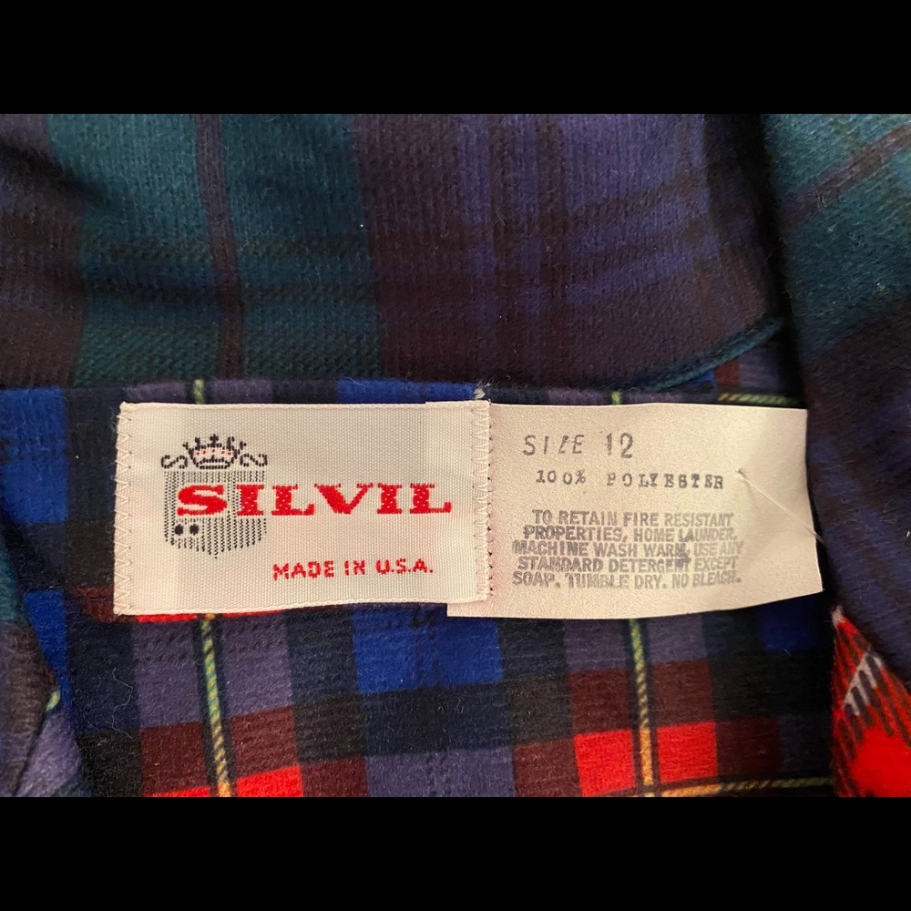Boys New Plaid Pajamas - Picture 4 of 4